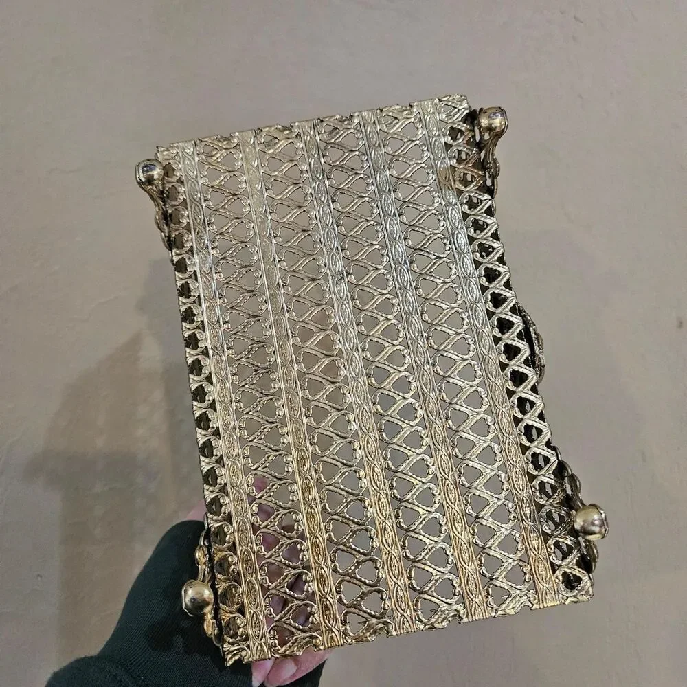 Source Unknown gold #decor holder